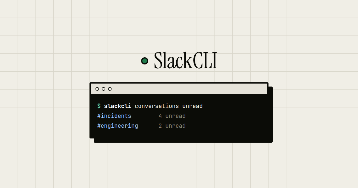 User guide | SlackCLI